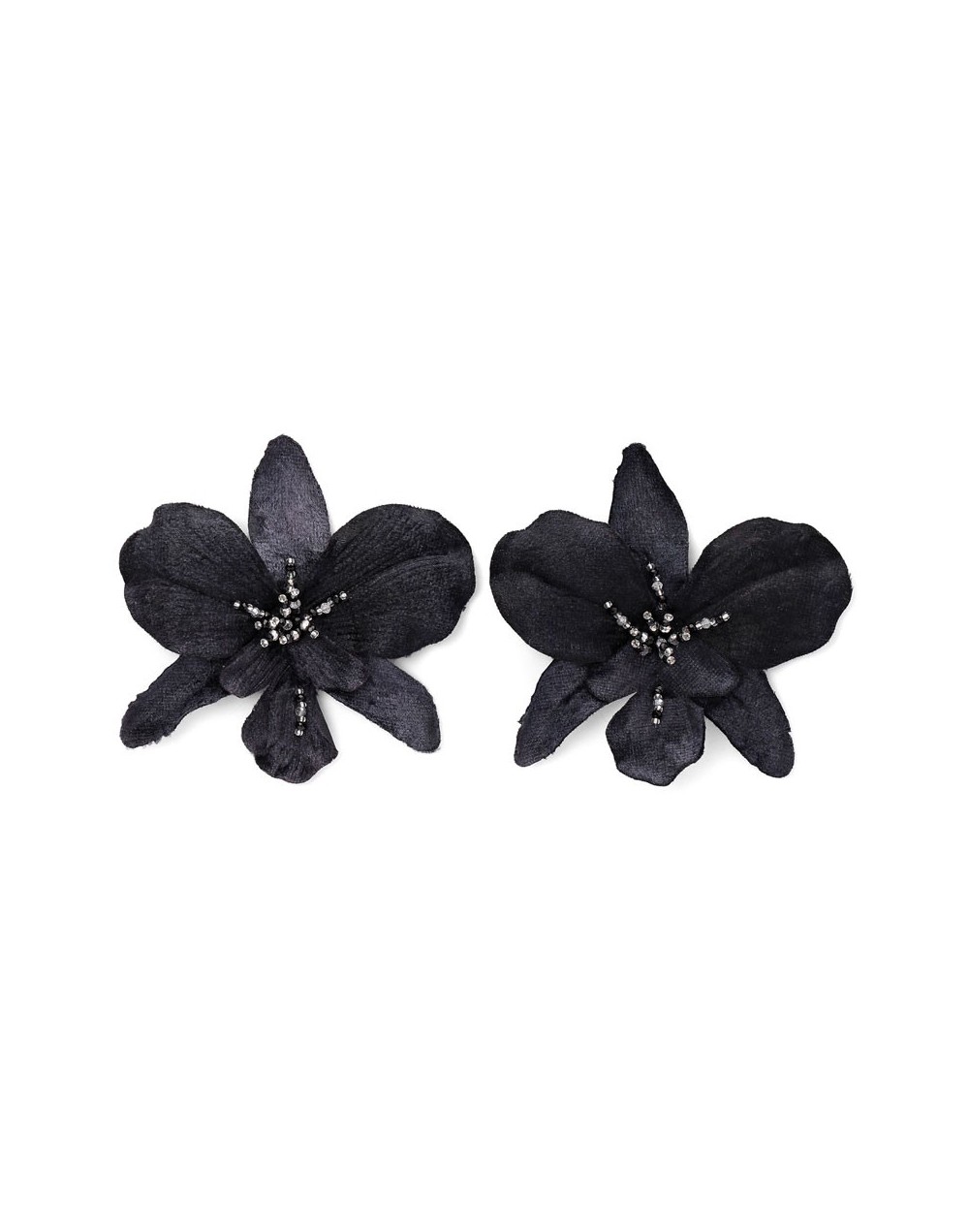 Aretes Veleña Negro