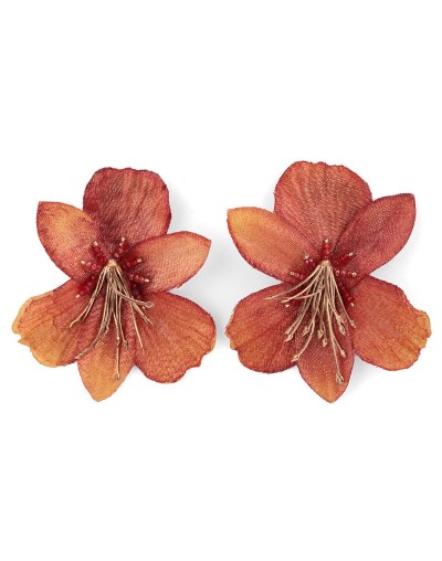 Aretes Bellezana Naranja