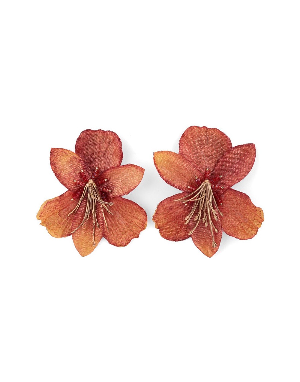 Aretes Bellezana Naranja