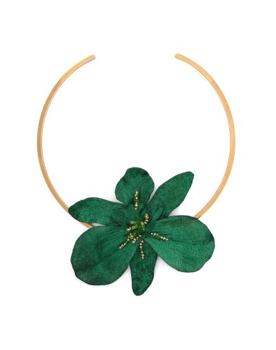 Collar Veleña Verde