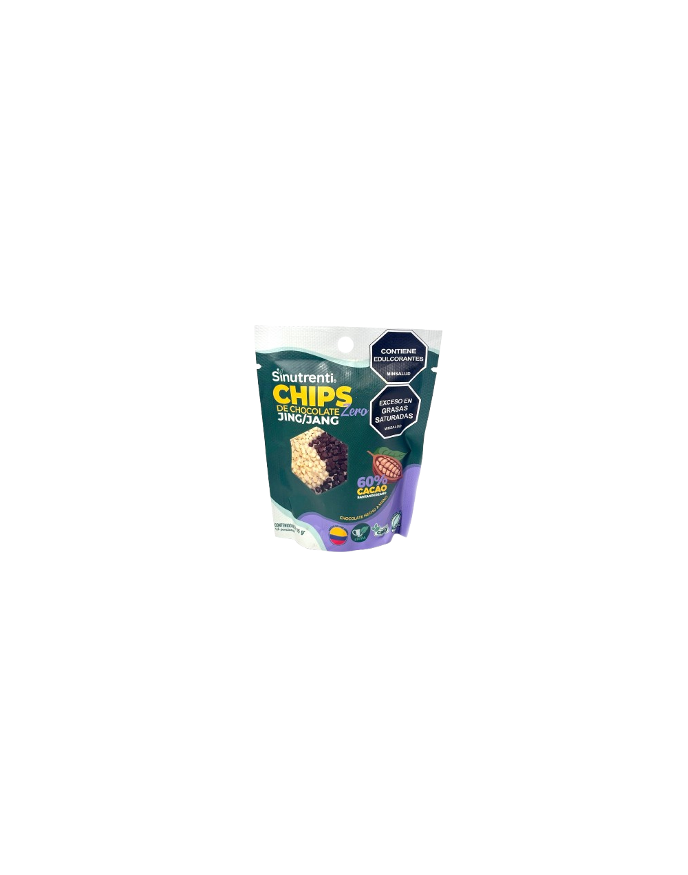 Chips de chocolate Jing Jang 25gr