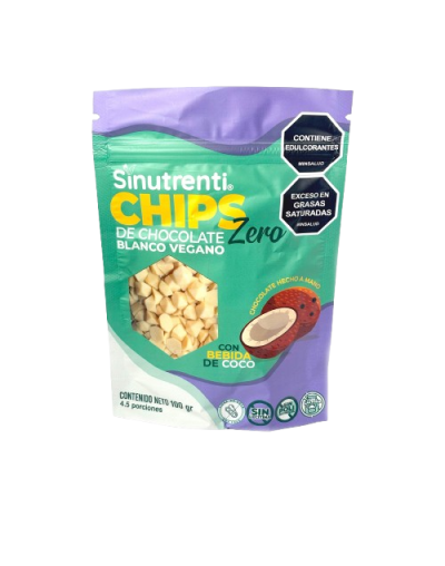 Chips de Chocolate blanco Vegano 100gr