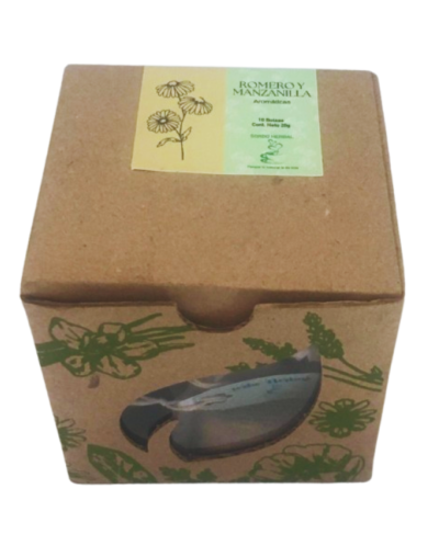 Infusión Aromática Romero Con Manzanilla Caja 10 Unid.