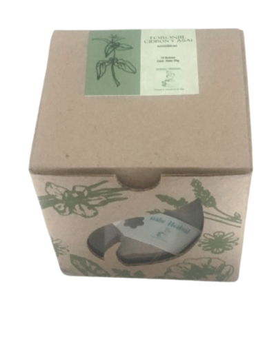 Infusión Aromática Toronjil Con Cidrón Y Con Asaí Caja 10 Unid.