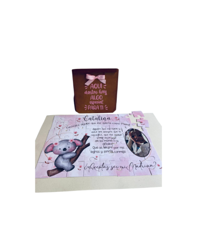 Rompecabezas Sorpresa para Padrinos – Personalizado