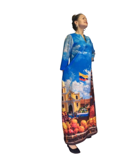 Vestido “Alma Caribe”