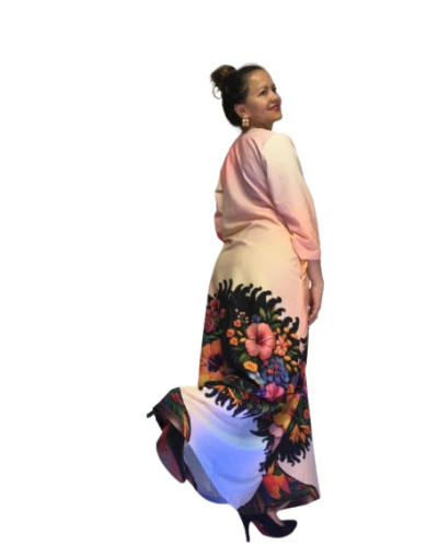 Vestido “Raíces de Color”