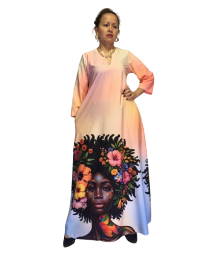 Vestido “Raíces de Color”