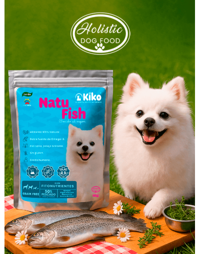 NATU FISH - Alimento Natural para Perros de todos los tamaños y edades