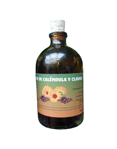 Aceite de Caléndula y Clavos