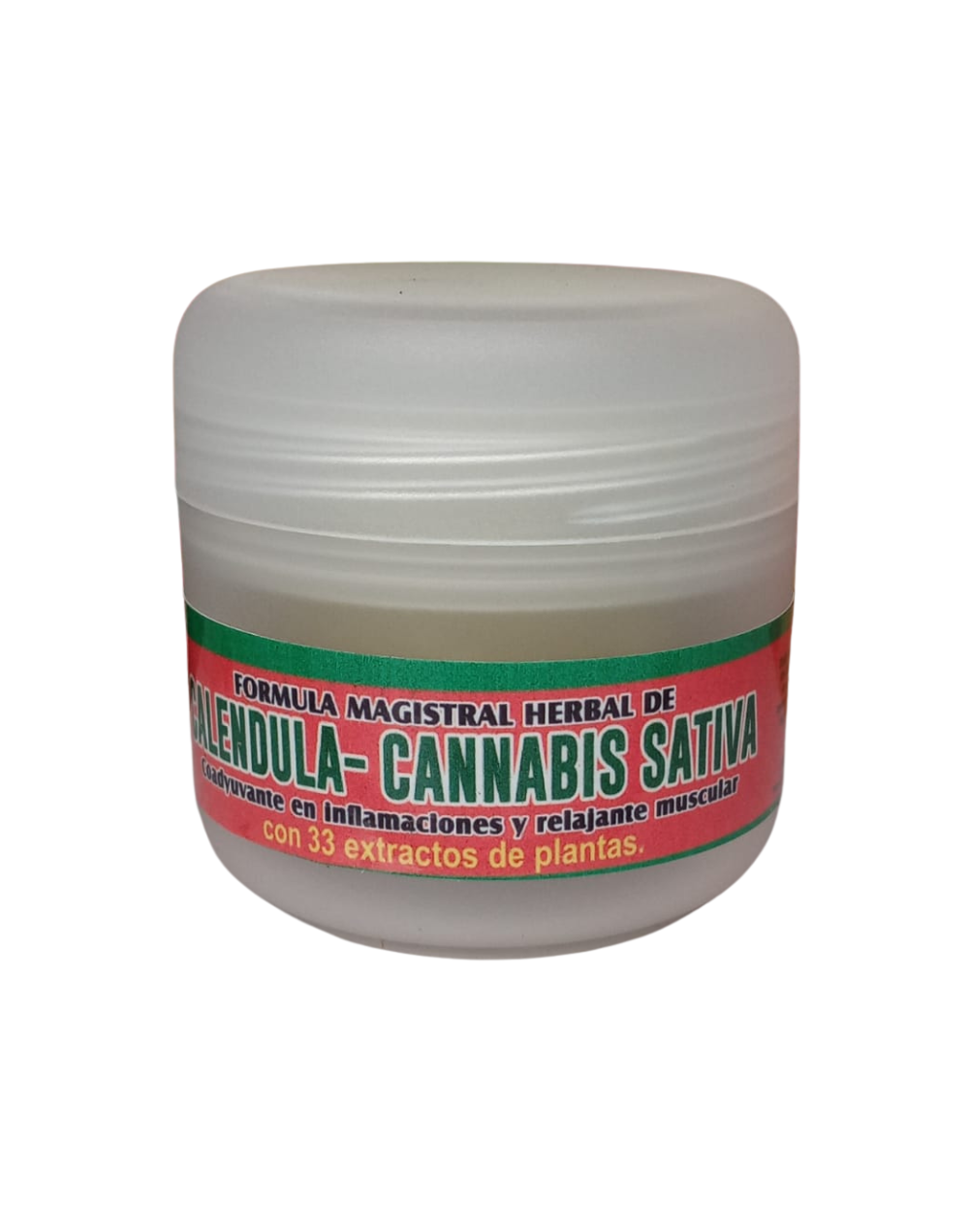 Crema Helbal de Caléndula y Canabis
