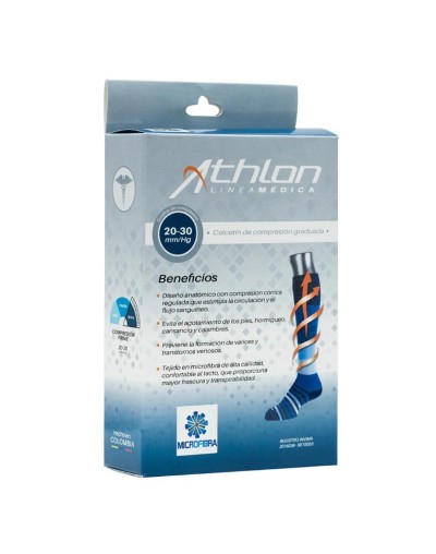 Medias de Compresión Clásicas Gris