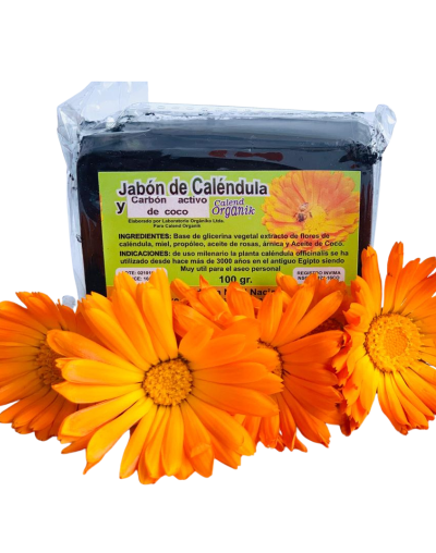 Jabòn de Ceniza de Coco con Carbón Activo