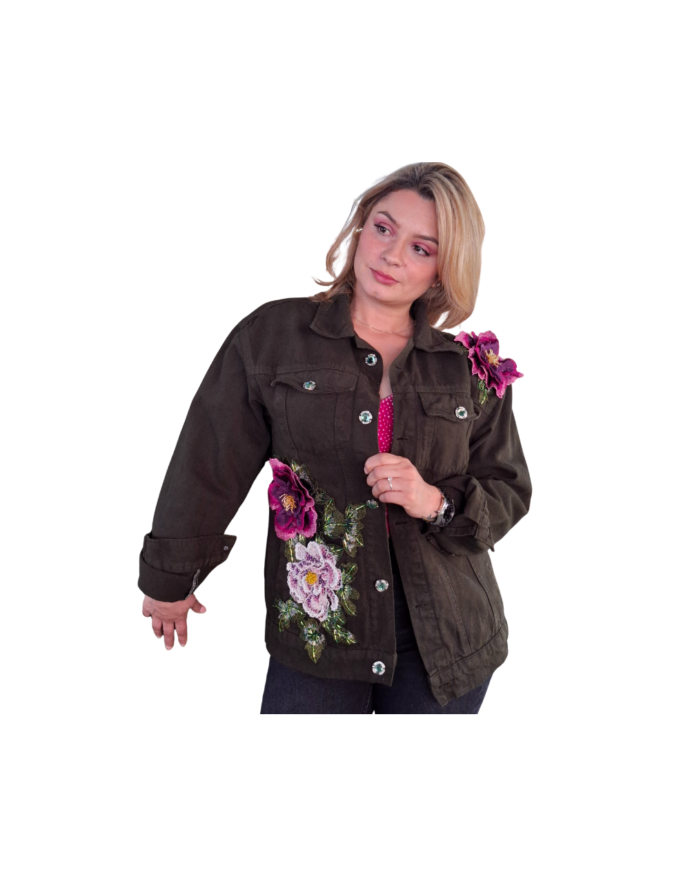 Chaqueta Flor de Noche
