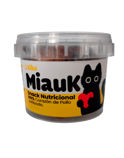 MiauK 60 g – Snack Nutricional para Gatos