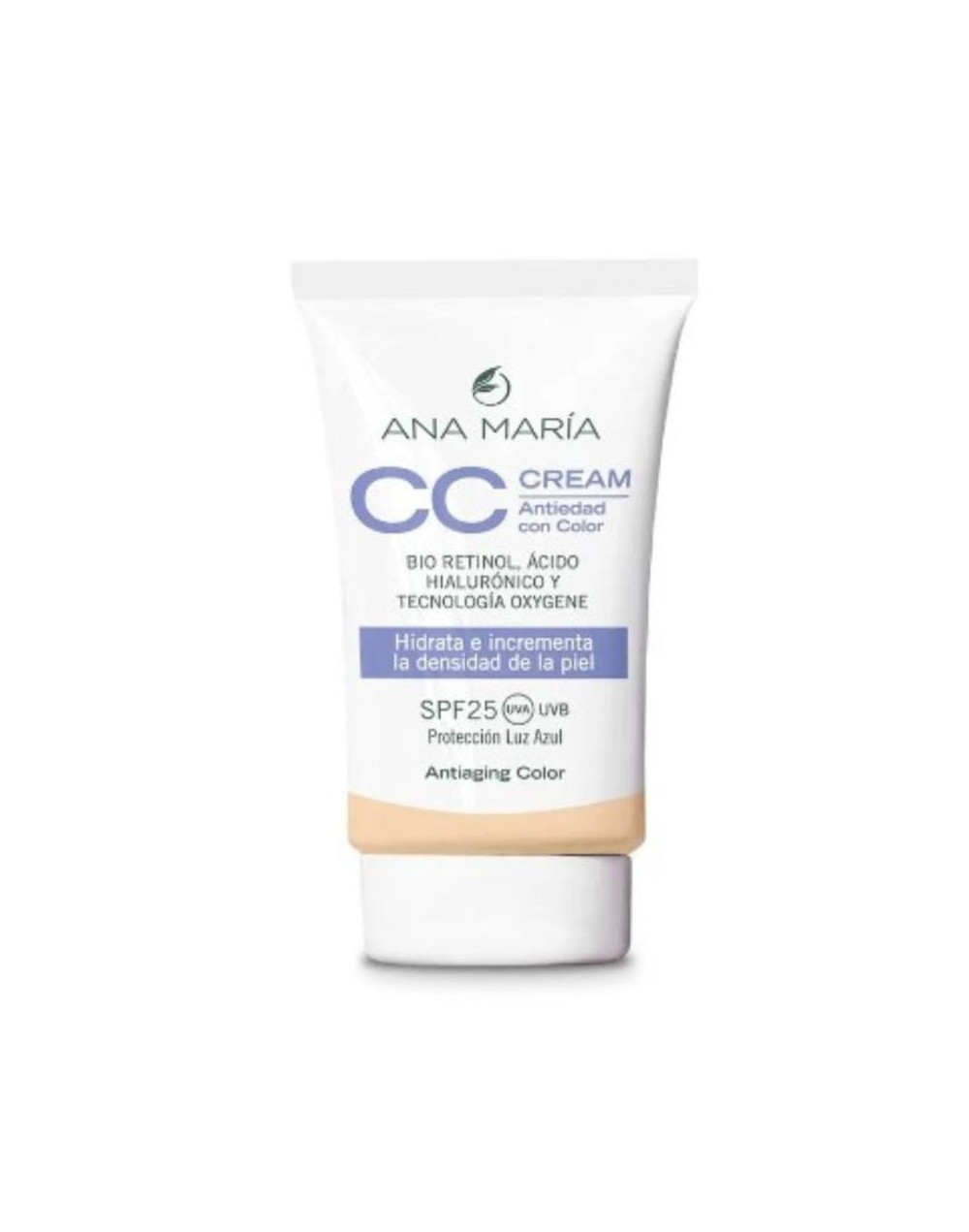 ANA MARIA CC CREAM ANTIEDAD CON COLOR TONO CLARO 30G
