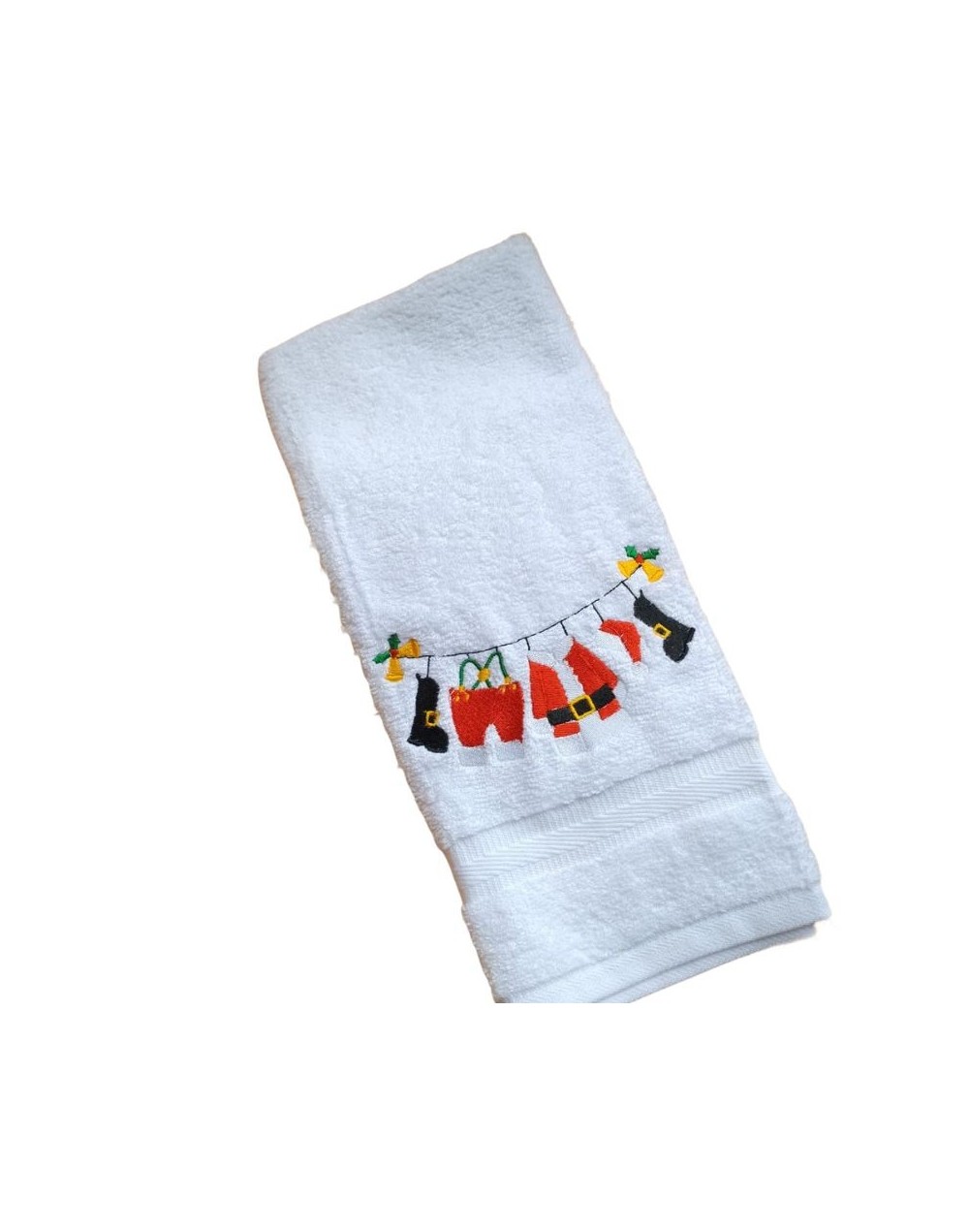 Toalla Tendedero Santa