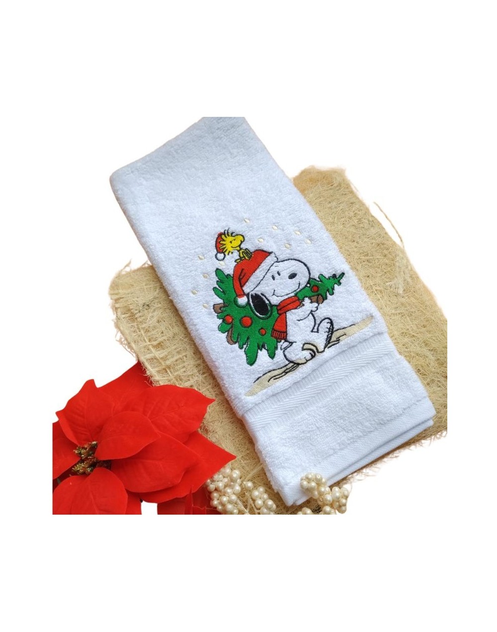 Toalla Navidad Snoopy