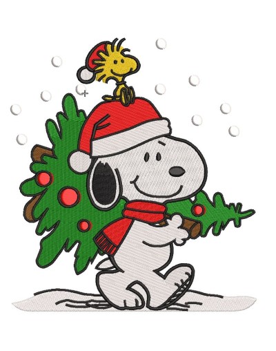 Toalla Navidad Snoopy