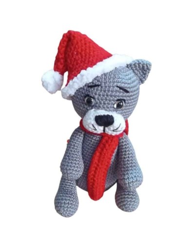 Gatito tejido a mano 