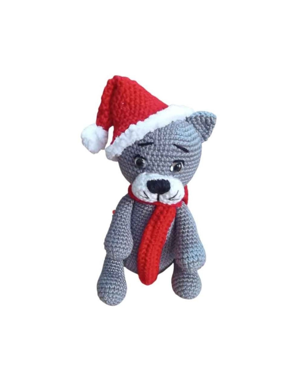 Gatito tejido a mano 