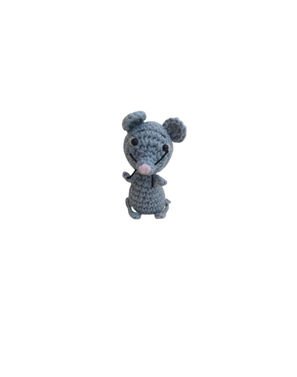 Ratoncito amigurumi pequeño