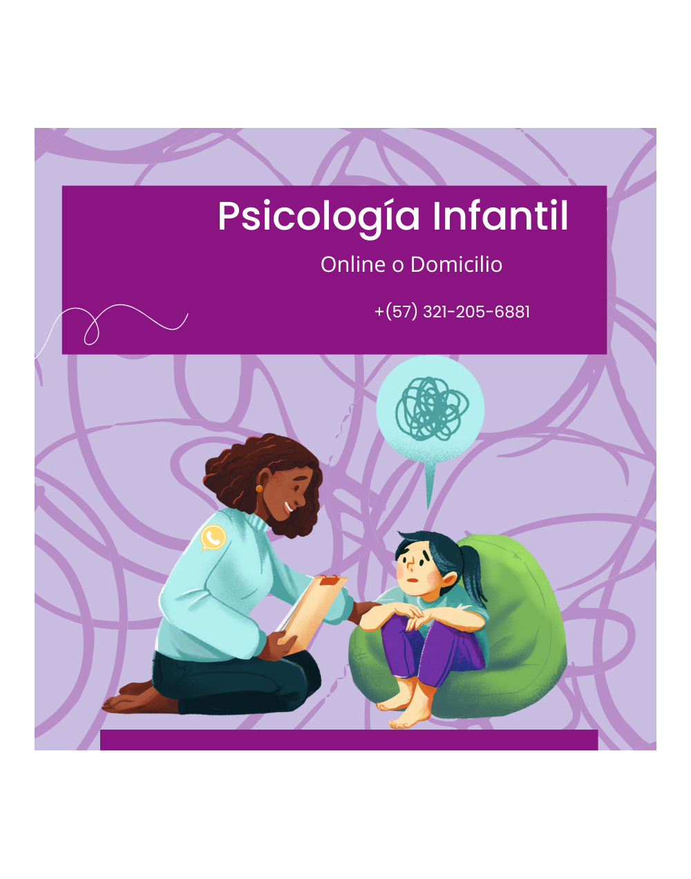 Apoyo Psicológico  ONLINE para Niños: Creciendo con Amor