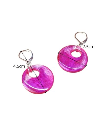 Aretes Eclipse Rosa