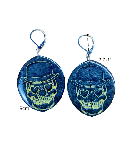 Aretes Muertos de risa