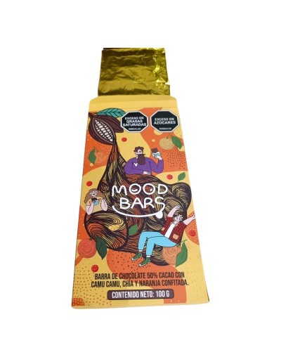 Barra Mood Bars Defensa | Chocolate Funcional Artesanal