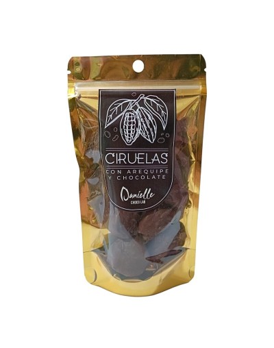 Ciruelas con Arequipe y Chocolate | Dulce Artesanal