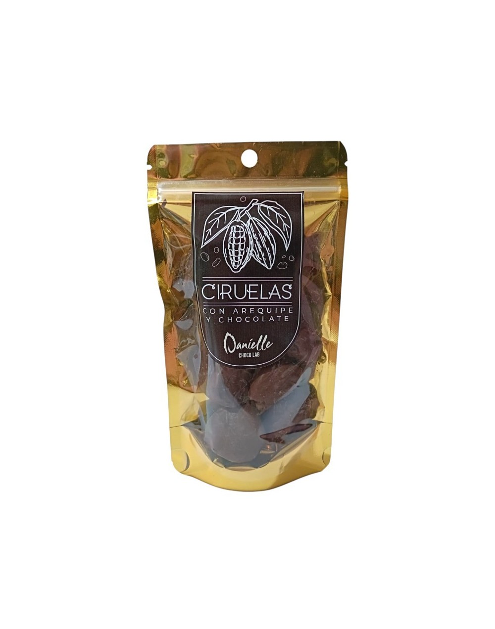 Ciruelas con Arequipe y Chocolate | Dulce Artesanal