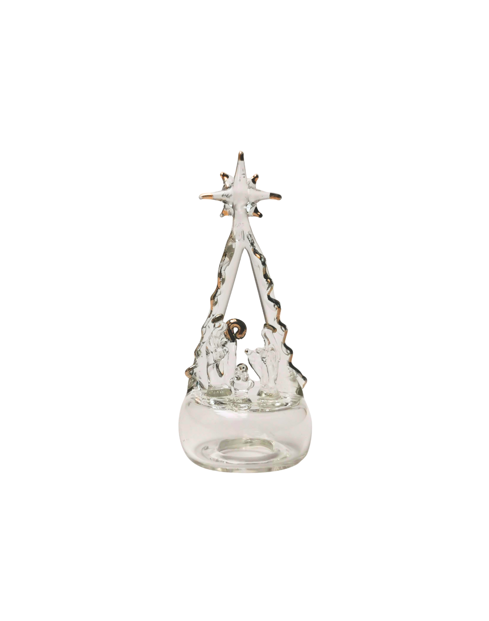 Pesebre Triángulo Transparente