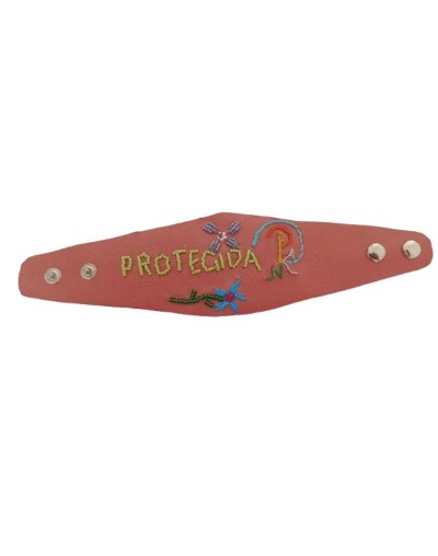 PULSERA EN CUERO PROTEGIDA