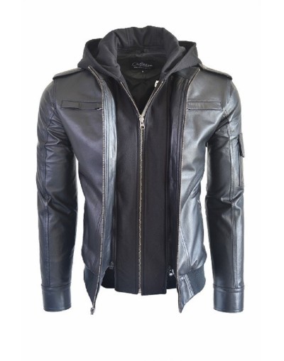 Chaqueta en cuero lchl13 la chaqueteria