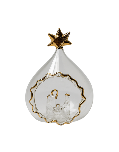 Pesebre Burbuja Transparente Mediano