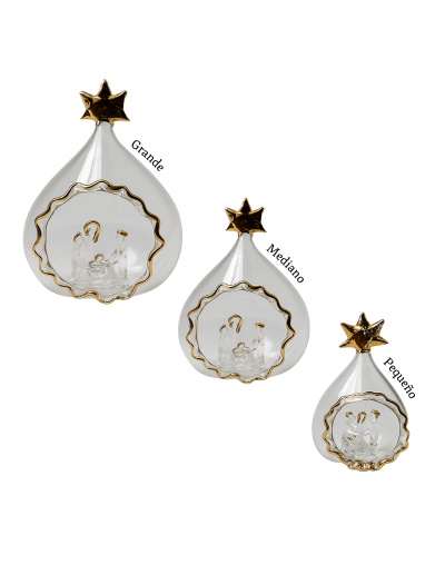 Pesebre Burbuja Transparente Pequeño