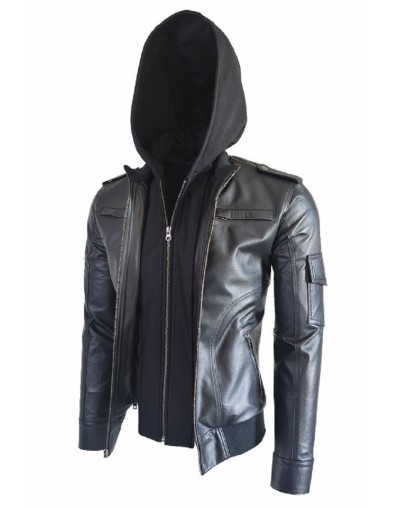Chaqueta en cuero lchl13 la chaqueteria
