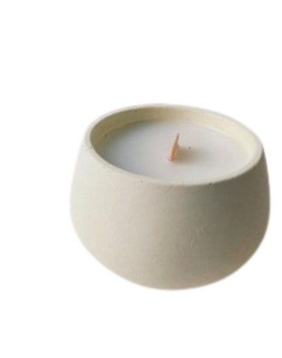 vela recipiente oval