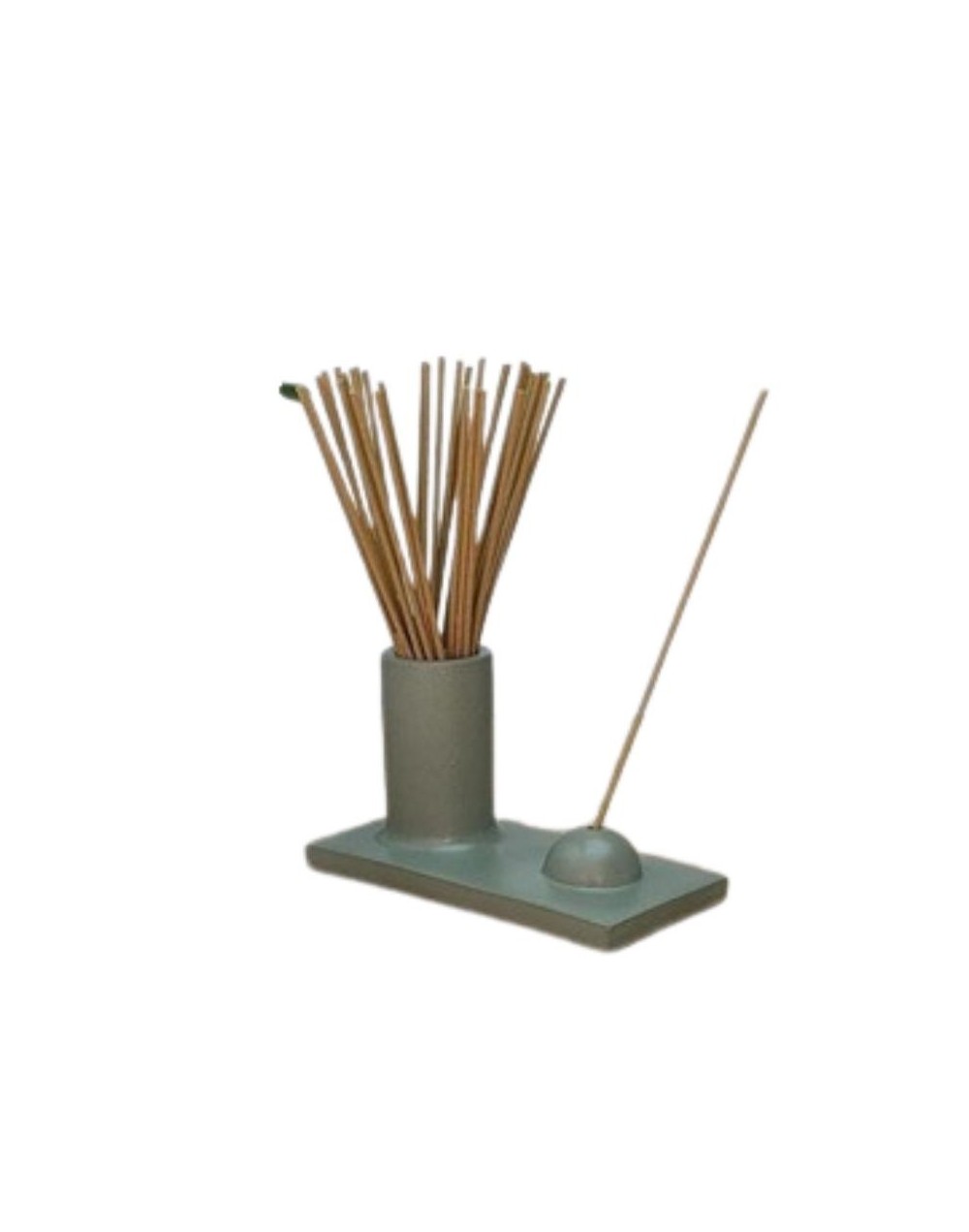 recipiente de veladoras e incienso de corazon