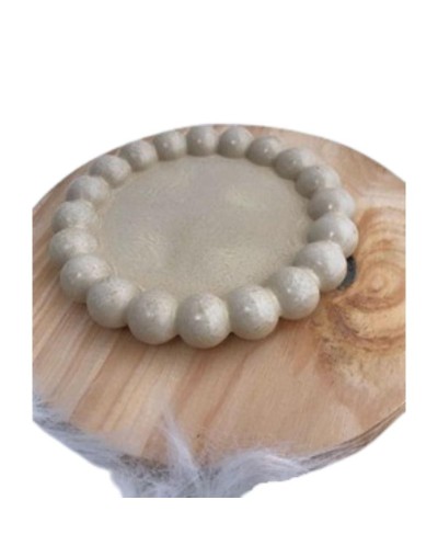 bandeja en cemento circular