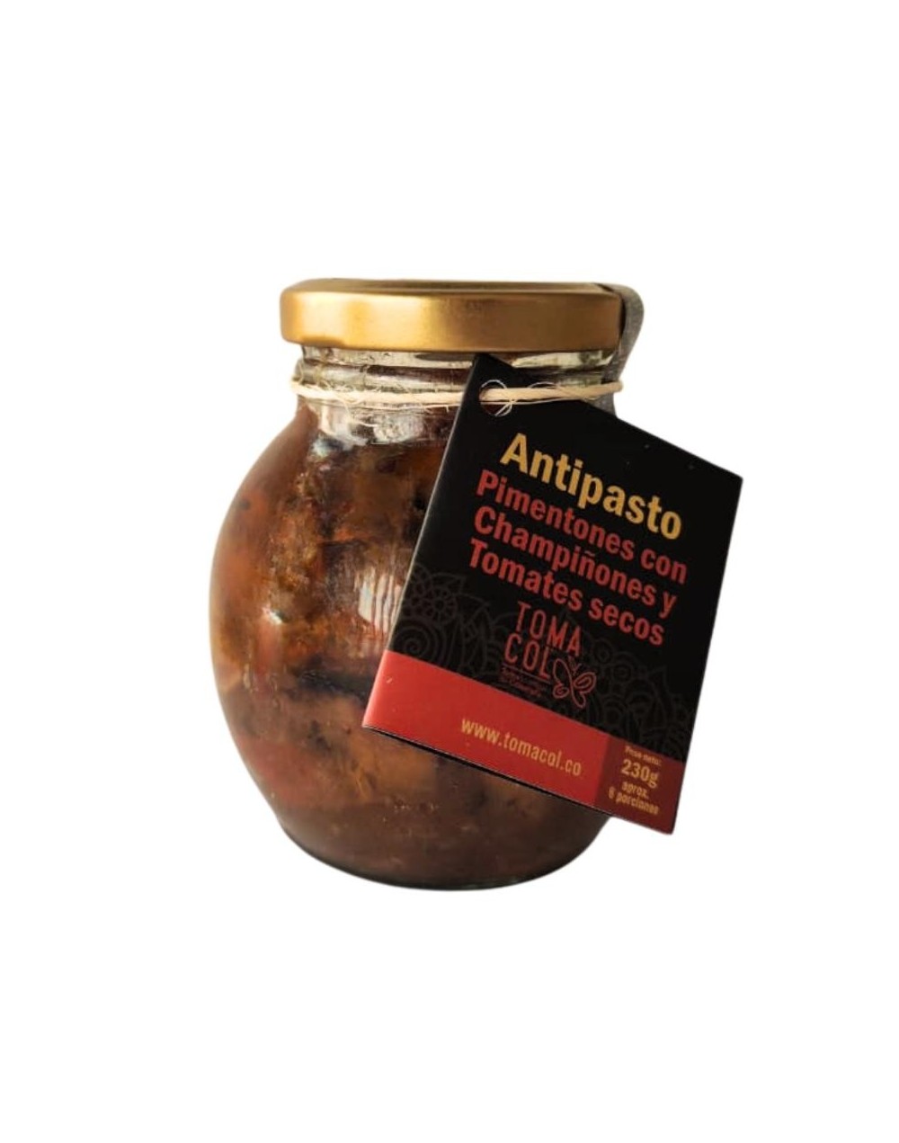 ANTIPASTO DE PIMENTONES ASADOS 230G