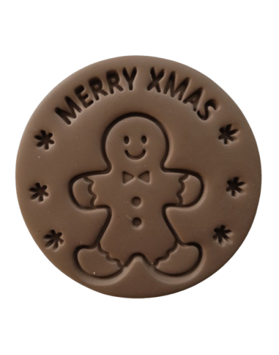 Dale un toque dulce y festivo a tu cocina con estos encantadores imanes de nevera en forma de galletas navideñas, elaborados a m