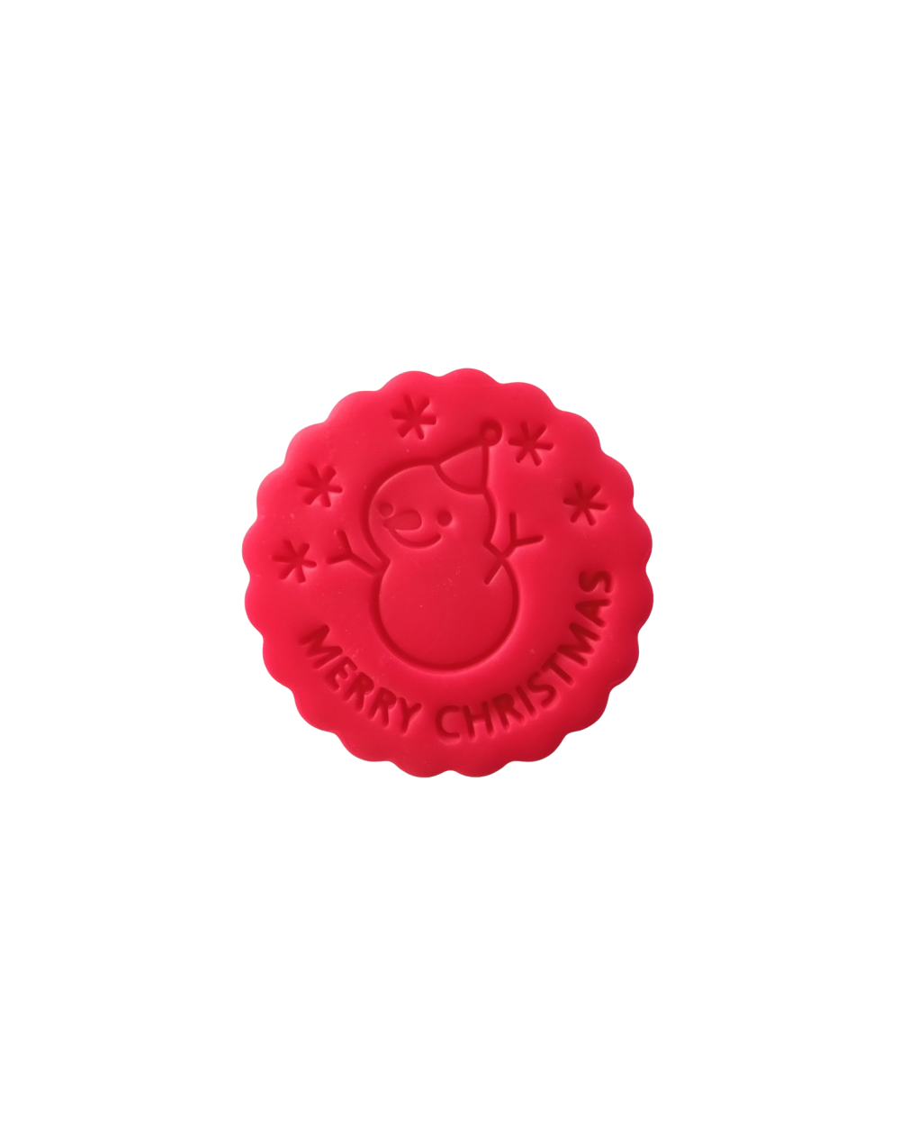 Dale un toque dulce y festivo a tu cocina con estos encantadores imanes de nevera en forma de galletas navideñas, elaborados a m