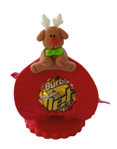 Este encantador servilletero portabonbón está elaborado a mano en porcelanicrón, combinando funcionalidad y belleza artesanal. E