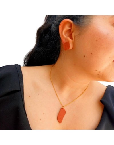 Juego collar y aretes Tatakoa