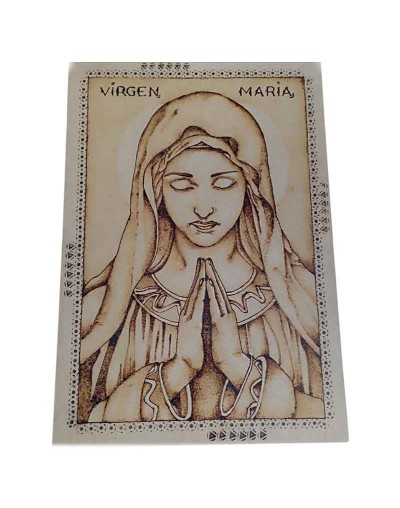 Cuadros de madera pirograbados 