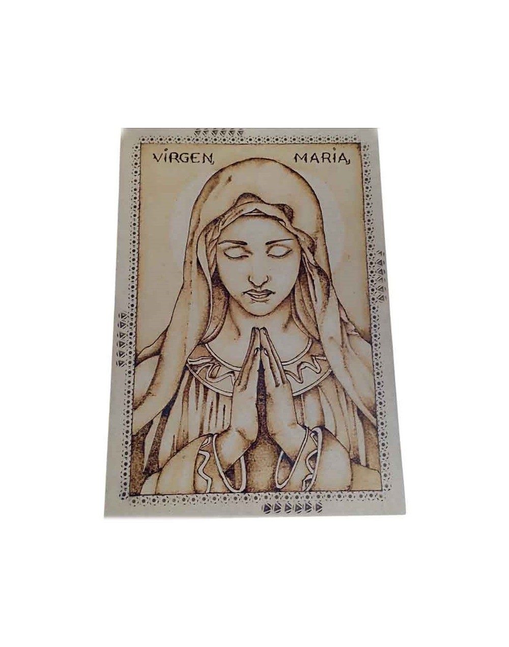 Cuadros de madera pirograbados 