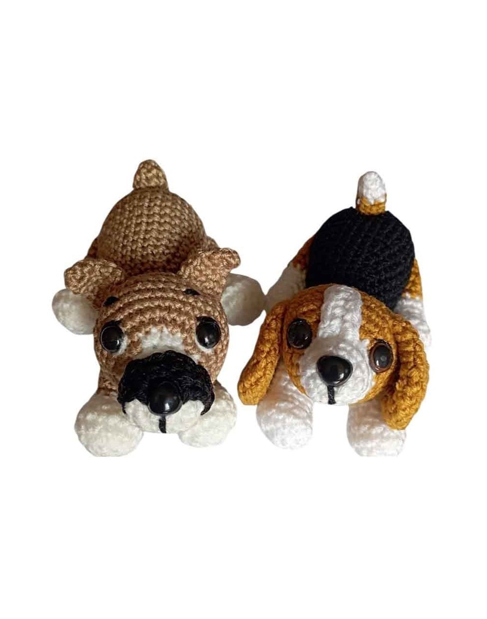 Cachorrito tejido a mano 