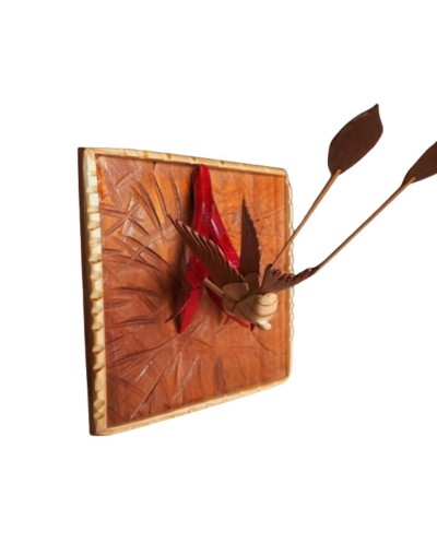 Cuadro colibri fuchsia boliviana